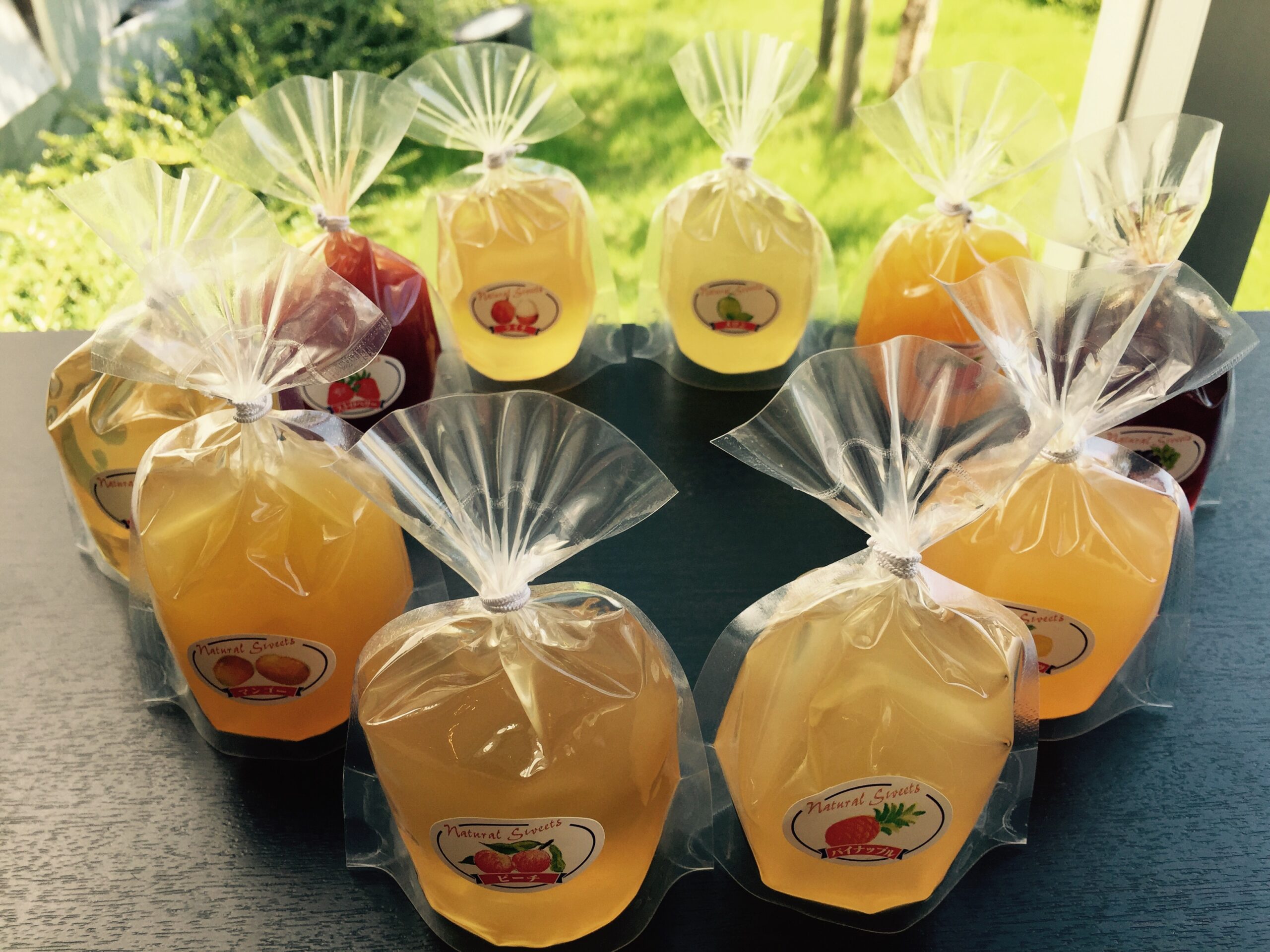 こんな日にはゼリーがおすすめ。